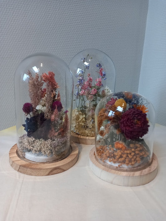 Kerst pop-up droogbloemen