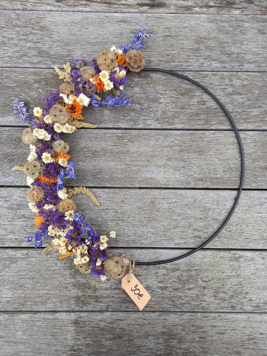 Droogbloemenring - 30 cm